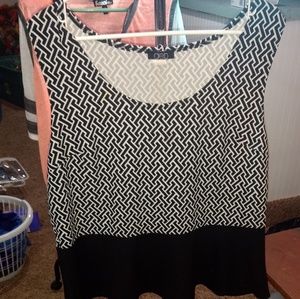 2x peplum top